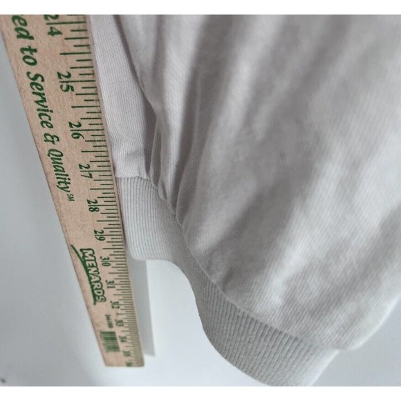 Born Fly Men's Large Anytown USA Multicolor Stripe White Track Pants Zip Pockets - Picture 6 of 6